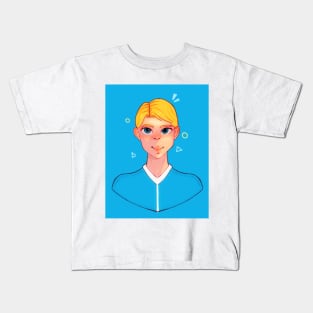 Smiling girl Kids T-Shirt